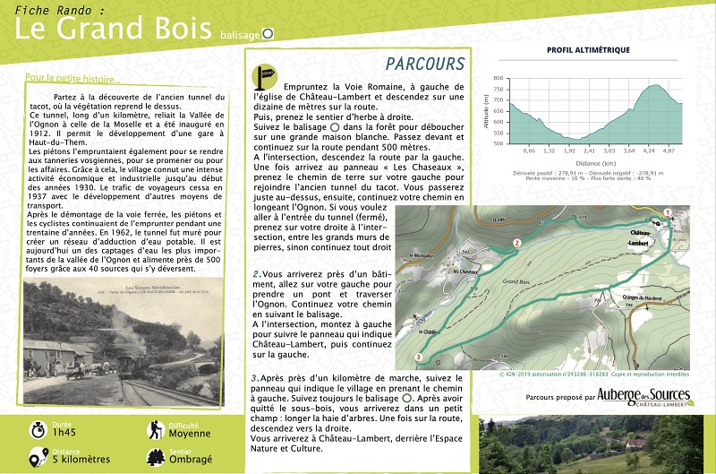 Fiche rando 'Le Grand Bois'